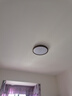 雷匠胡桃木吸顶灯超薄客厅灯新中式卧室灯中古茶室书房灯广东中山灯具 【常规款】圆形40CM-中性光 【北美黑胡桃实木】 实拍图