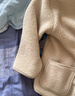 浪莎羊羔毛绒外套女2024秋冬软糯慵懒淑女小香风摇粒绒小袄上衣女 实拍图