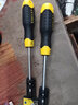 史丹利（STANLEY） 十字螺丝刀大号短小粗螺丝刀套装工具强磁性起子改锥家用螺丝批 PH2×125MM(十字)(杆径6.4MM) 实拍图