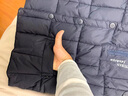 恒源祥羽绒马甲男加厚保暖坎肩加大码中老年背心马夹爸爸内胆羽绒服冬季 藏青色 2XL 建议150-155斤 实拍图