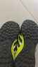 回力童鞋儿童足球鞋2025春季新款男童碎钉软底防滑训练鞋学生运动鞋 黑荧光绿 34码 内长约22.5cm 实拍图