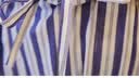 御祥康病号服病人装医院患者分体病员服睡衣夏男女长短袖全上衣裤子护理 长袖【蓝条格 松紧腰】含裤子 2XL 【建议体重180-200斤】 实拍图