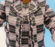 PORTS宝姿 新品女装气质格纹休闲长袖外套SA9J026GFQ019 丈青浅粉混色 6 晒单实拍图