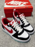 NIKE耐克 yykids COURT BOROUGH LOW (GS) 女童芝加哥低帮休闲运动鞋 DQ5354-161 36.5 实拍图