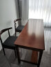 罗森（LUOSEN）实木双人书桌长方形办公桌简约现代工作台家用电脑桌写字台1.6/+2 晒单实拍图