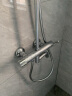丰华（FLOVA） 淋浴套装家用淋浴器淋雨喷头挂墙式明装混水阀一体式冷热水 250mm全铜顶喷 实拍图