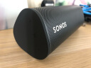 SONOS Roam SL 无线智能便携式蓝牙音响 客厅书房室内户外可用 蓝牙&WiFi两用 迷你音箱 桌面音响 单只-黑色 实拍图