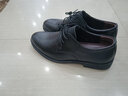夏季男士皮鞋男内增高6cm商务正装休闲鞋真西装黑色透气耐磨结婚 黑色B456-哑光款 41 (255mm) 标准皮鞋码 实拍图