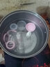 格林博士新生婴儿玻璃防胀气倒置奶瓶宽口径手柄PPSU带吸管奶瓶宝宝奶瓶 粉色玻璃 240ml （十字奶嘴） 实拍图