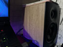 漫步者（EDIFIER）N300 电脑音响 家用桌面音箱 有源2.0蓝牙音箱电视音响 双金标HIFI音质 精致小巧大功率台式机音响 知秋木【视听美学】+脚垫+音频线 实拍图