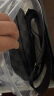 古梵缇（GUFANTI）单肩斜挎包男 时尚翻盖横款格子斜挎包青年韩版挎包gft-gft-1435B 黑灰 晒单实拍图