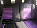 欧玛奴汽车座套四季通用全包围汽车坐垫冬季布艺座垫座椅套适用于 豪华版黑紫色 卡罗拉RAV4雷凌凯美瑞威驰致炫 实拍图