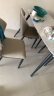 京东京造月星加厚岩板餐桌 现代简约耐刮耐高温家用餐桌椅组合 1桌4椅1.4M 晒单实拍图