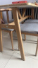 费林斯曼餐桌椅组合家用小户型桌子饭桌仿实木快餐公寓出租房餐厅北欧简约  60*120原木色【单桌】加固款 140cm /120cm（实际见图片说明） 晒单实拍图