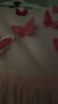 戴维贝拉（DAVE＆BELLA）女童连衣裙纯棉宝宝裙子小童公主裙夏装薄款童裙新款小童衣服 粉色【现货】 110 cm（建议身高100-110cm） 实拍图