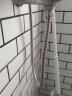 九牧（JOMOO）花洒软管不锈钢双扣防缠绕淋浴软管浴室可伸缩水管淋雨喷头软管 不锈钢淋浴软管H2101（1.5米） 实拍图
