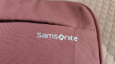 新秀丽（Samsonite）电脑手提包女单肩包14英寸通勤斜挎包笔记本包商务公文包 酒红色 实拍图