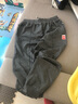 季骆森运动裤男春秋季宽松棉质束脚收口小脚加绒加厚大码健身休闲长裤子 深灰拉链款【春秋常规款】 4XL 实拍图