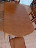 上林春天实木餐桌 可伸缩折叠实木餐桌椅组合餐桌餐椅圆形饭桌子餐厅家具 实拍图