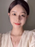 施洛甄（SHILUOZHEN）和田玉竹节项链女彩金色首饰生日礼物情人节礼物送女友老婆 和田玉有你竹够项链【七仓直发】 实拍图