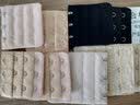 婉陶中三排扣长短可调节1.5cm加长文胸扣接头备用3排延长内衣配件搭扣 金肤色 实拍图