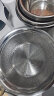 维艾（Newair）不锈钢盆筛五件套 调料盆洗菜盆和面盆沥水篮沙拉盆米筛味斗套装 晒单实拍图