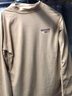 男士双面德绒打底衫男秋冬季新款半高领印花内搭上衣保暖t恤上衣 浅卡其QRH 3XL 实拍图