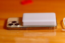 ANKER安克Magsafe苹果磁吸无线充电宝10000毫安大容量20W快充移动电源轻薄可上飞机适用iphone15华为 紫 实拍图