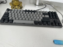 DURGOD 杜伽87/104键笔记本电脑cherry樱桃轴PBT键帽机械键盘（办公游戏电竞键盘） K320深空灰-白光限定版 樱桃红轴 晒单实拍图