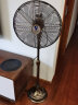 宝尔·迈斯（POWERMAX) 古典立扇电风扇金属扇摇头落地扇仿古扇饭厅客厅16英寸FS2-40YT HT亮褐铜 实拍图