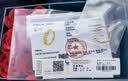 中国黄金（CHINA GOLD）黄金戒指女足金四叶草戒指首饰素圈指环生日七夕礼物送女友老婆 刻字/贺卡*足金戒指 约2g【玫瑰礼盒】 实拍图