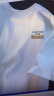 大鱼界线 纯棉短袖T恤男潮流字母印花上衣服男学生宽松大码百搭圆领体恤衫 W小标-白色 M(100-120斤) 晒单实拍图