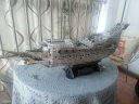 乐立方立体拼图3D黑珍珠号海盗船 模型拼装高难度成年成人减压 LED版·飞翔的荷兰人 晒单实拍图