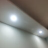 雷士（NVC）  LED筒灯天花灯 金属铝材砂银 4瓦正白光6000K 开孔70-80mm【绿色家居】 实拍图