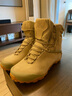 祥冠（XIANG GUAN）新式作战靴户外登山鞋女防水防滑轻便迷彩鞋男高帮秋冬爬山徒步鞋 沙色（男女款） 41 (尺码偏小) 实拍图