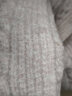 帛雷斯诺羊毛衫外穿毛衣女宽松版粗线开衫复古麻花秋冬季慵懒风羊毛针织衫 燕麦色 均码（80斤-145斤） 晒单实拍图