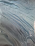 南极人仿天丝断角飞边刺绣纯色四件套 1.5/1.8米床 被套200*230cm风暴蓝 实拍图