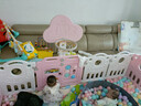 宝之轩（Babyshow）儿童围栏宝宝游乐园室内滑滑梯秋千组合爬行垫游戏防护栏婴儿游乐 【超大型A】芭比粉250X200cm 实拍图