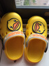 B.Duck小黄鸭童鞋男女童凉拖鞋夏季新款儿童透气休闲洞洞鞋女 302粉色 28 码内长约180mm 实拍图