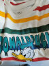 迪士尼（DISNEY）儿童男童短袖T恤彩虹条纹打底衫休闲上衣24夏DB321AA14彩140 实拍图