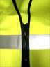 奥义驰反光背心马甲工作服定制logo印字工地物业外卖路政环卫工人服装 口袋款荧光绿 均码 实拍图