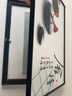 柳莺花燕免打孔电表箱装饰画现代简约客厅餐厅挂画电闸箱配电箱遮挡壁画 舍得舍得 70X50遮挡60X40表箱 上掀款 实拍图