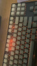 腹灵MK870 蓝牙/2.4G/有线三模客制化机械键盘侧刻键盘全键热插拔DIY定制键盘RGB灯光黑莓/紫气东来 三模无线-黑曜石套件-墨影侧刻键帽 BOX红轴 实拍图