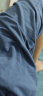 京东京造【凉感抑菌】棉莫代尔睡衣男睡衣冰丝短袖T恤套装夏季 黛蓝XL 晒单实拍图