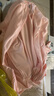 安奈儿儿童防晒衣2024夏连帽短外套男女童同款长袖印花上衣 摩登粉 110  实拍图