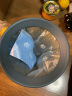 欢好桌面垃圾桶可爱家用客厅小号懒人迷你床头桌上用创意拉圾筒纸篓盒 深蓝麋鹿款+垃圾袋 实拍图