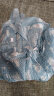 婧麒孕妇装连衣裙2023春夏装时尚洋气时髦雪纺开衫碎花吊带裙两件套 蓝色套装Jtz51317 XL 晒单实拍图