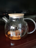 美杜 煮茶壶电陶炉泡茶壶烧水壶耐温加厚玻璃茶壶大容量凉水壶可加热 耐热泡茶壶 1000ml 实拍图