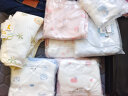 童泰秋冬0-3个月新生儿婴儿宝宝棉衣居家夹棉半背衣2件装 粉红 52cm 晒单实拍图