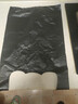 垃圾袋家用手提式加厚背心式厨房学生宿舍用黑色塑料袋 300只 实拍图
